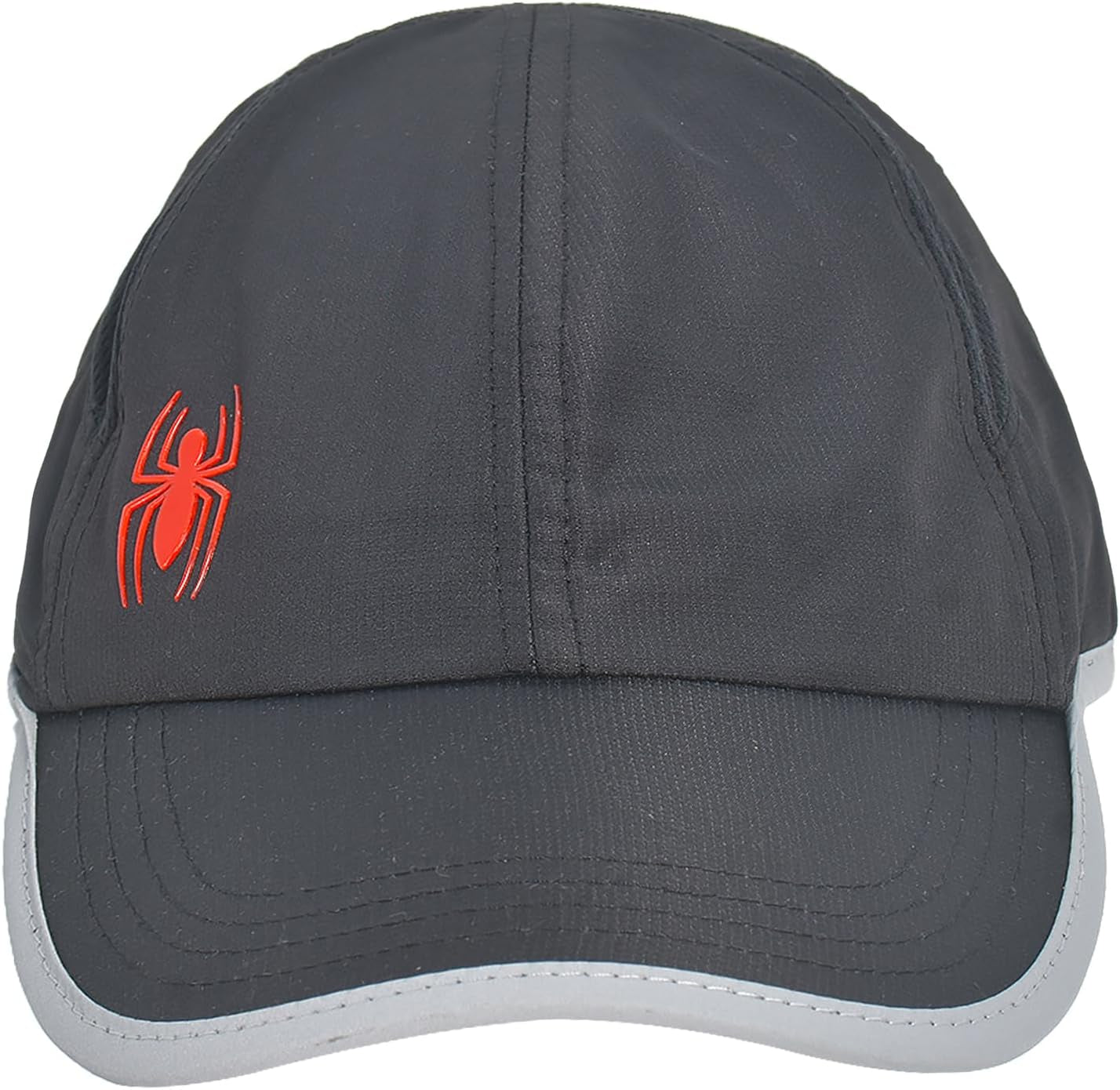 Marvel Spider Man Running Hat, Lightweight Active Sports Baseball Cap, Men and Women'S Golf, Tennis and Gym Accessories, Black, One Size