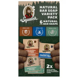 Dr. Squatch Natural Bar Soap, Variety Pack, 5 Oz., 6 Ct.