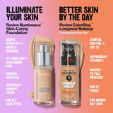 Illuminance Skin-Caring Liquid Foundation, Hyaluronic Acid, Hydrating and Nourishing Formula with Medium Coverage, 117 Light Beige, 1 Fl Oz