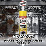 Heavy Duty Oven Cleaner, Destroys Tough Burnt on Food and Grease, Lemon Scent, 14.5 Oz Can