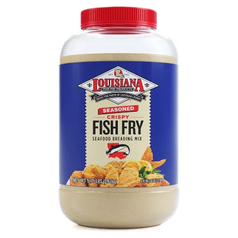 Louisiana Fish Fry Seasoned Fish Fry Seafood Breading Mix, 5.75 Lbs.
