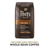 Peet'S Coffee Dark Roast Whole Bean, Major Dickason'S Blend, 32 Oz.