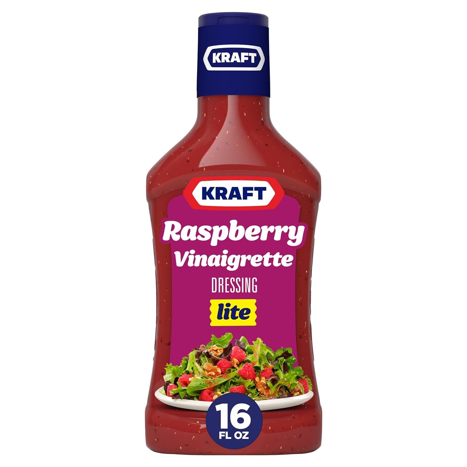 Raspberry Vinaigrette Lite Salad Dressing (16 Fl Oz Bottle)