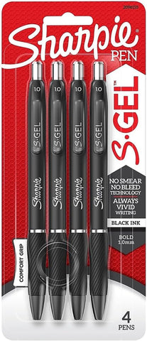 S-Gel BOLDPT Black 4CT