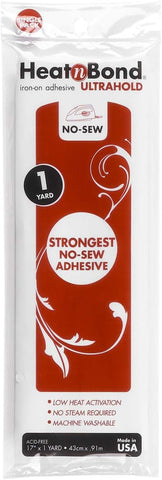 Ultrahold Iron-On Adhesive, 17 Inches X 1 Yard