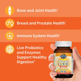 Vitamin D, Vitamin Code Raw D3, Vitamin D 2,000 IU, Raw Whole Food Vitamin D Supplements with Chlorella, Fruit, Veggies & Probiotics for Bone & Immune Health, 60 Vegetarian Capsules