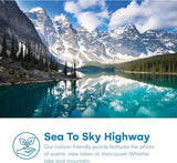 Puzzles for Adults 1000 Pieces - Featuring Moraine Lake Alberta - Challenging and Educational Masterpieces Puzzle for Kids - Large, 27X 20 Inches - Jigsaw Puzzles 1000 Pieces for Adults