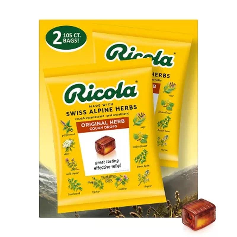 Ricola Original Natural Herb Cough Drops, 210 Ct.