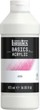 BASICS Gesso Surface Prep Medium, 473Ml (16-Oz) Bottle, White