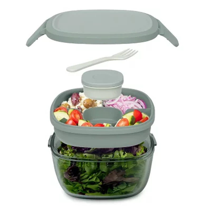 Bentgo All-In-One Tinted Glass Salad Container