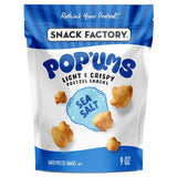 Pop'Ums Sea Salt Pretzel Snacks, 9 Oz Bag