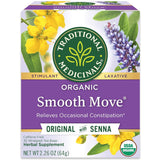 Tea, Organic Smooth Move, Relieves Occasional Constipation, Senna, 32 Tea Bags