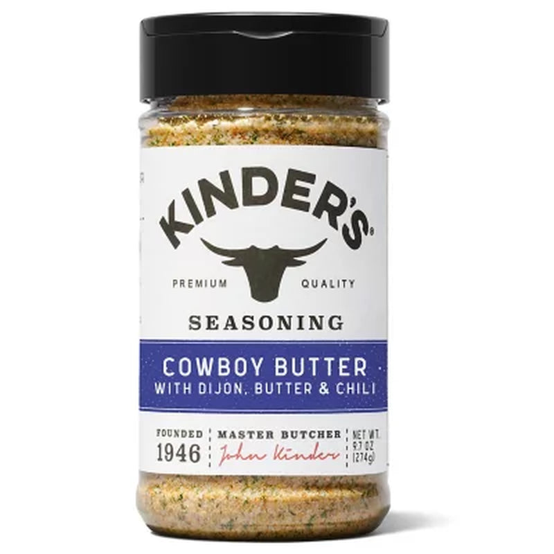 Kinder'S Cowboy Butter Seasoning 9.7 Oz.