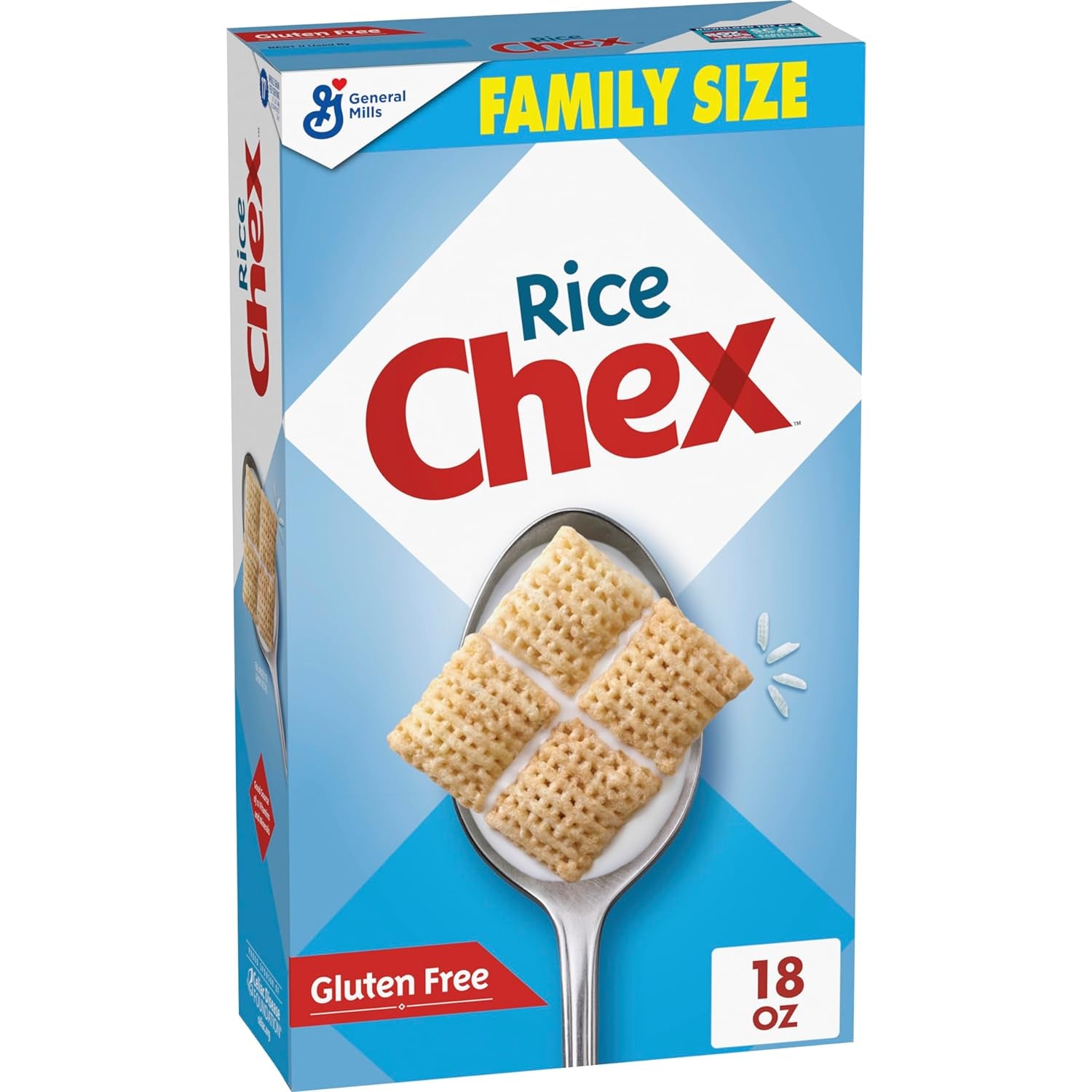 Rice  Gluten Free Breakfast Cereal, Homemade  Mix Ingredient, Family Size, 18 Oz