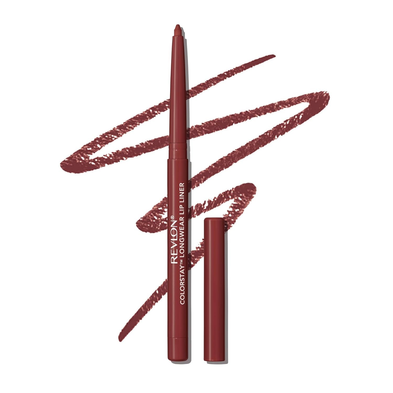 Colorstay Lip Liner Makeup with Built-In Sharpener, Longwear Rich Colors, Smooth Application, 640 Raisin, 0.01 Oz