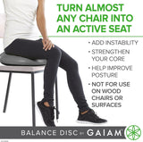 Balance Disc Wobble Cushion Stability Core Trainer for Home or Office Desk Chair & Kids Alternative Classroom Sensory Wiggle Seat