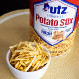 Potato Stix, Original – 15 Oz. Canister – Shoestring Potato Sticks Made from Fresh Potatoes, Crispy, Crunchy Snacks in Resealable Container, Cholesterol Free, Trans-Fat Free, Gluten-Free Snacks