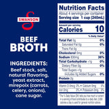 Swanson 100% Natural, Gluten-Free Beef Broth, 32 Oz Carton