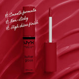 Butter Gloss, Non-Sticky Lip Gloss - Rocky Road (Wine)