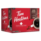 Tim Hortons Premium K-Cup Coffee Pods, Dark Roast, 100 Ct.