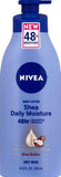 Shea Nourish Body Lotion for Dry Skin with Hyaluronic Acid, Shea Butter and Deep Nourishing Serum, 48-Hour Body Moisturizer, 16.9 Fl Oz Pump Bottle