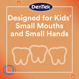 Kids Fun Flossers, Removes Food & Plaque, 75 Count, 3 Pack