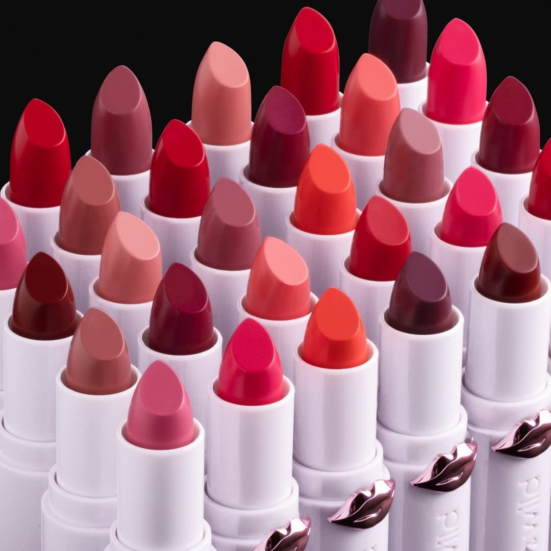 Mega Last High-Shine Lipstick Lip Color, Infused with Seed Oils for a Nourishing High-Shine, Buildable & Blendable Creamy Color, Cruelty-Free & Vegan - Sangria Time