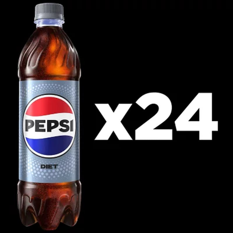 Diet Pepsi 16.9 Fl. Oz., 24 Pk.