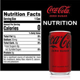 Coke Zero Sugar Diet Soda Mini Cans, 7.5 Fl. Oz., 30 Pk.