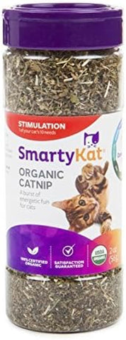 Catnip Shaker Canister for Cats & Kittens, Resealable Packaging, Sprinkle on Toys, Bedding & Scratchers, 2 Ounces