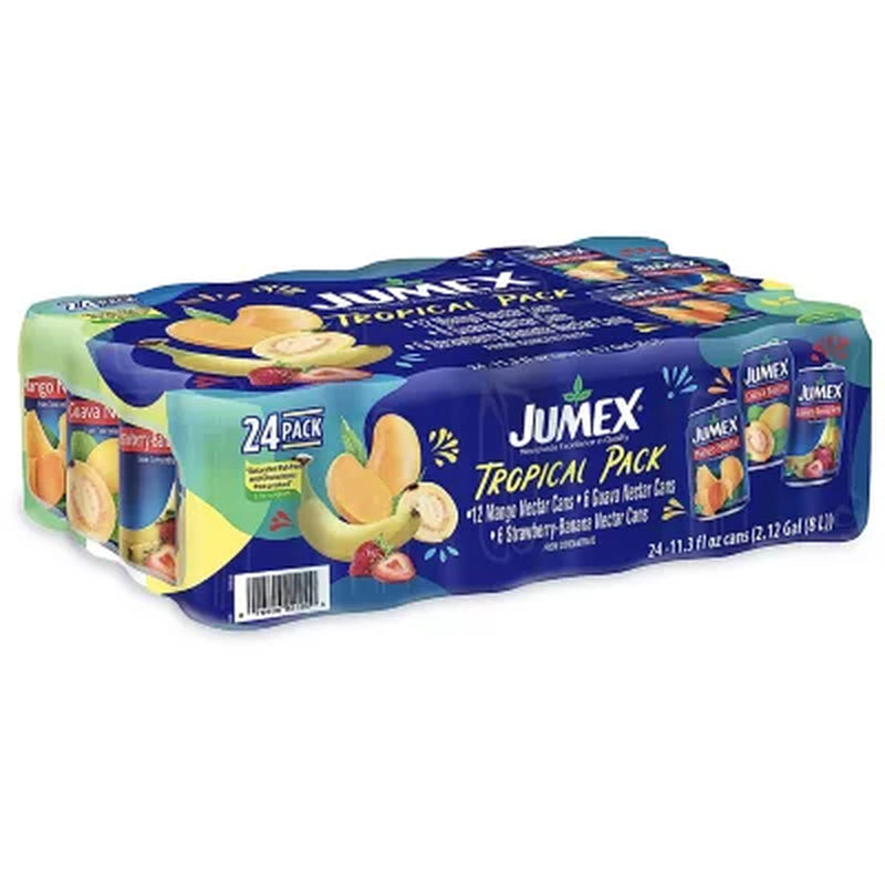 Jumex Tropical Variety Pack 11.3 Fl. Oz., 24 Pk.