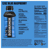 Sports Drink Sports Beverage, Blue Raspberry, Natural Flavors with Vitamins, Potassium-Packed Electrolytes, No Preservatives, Perfect for Athletes, 12 Ounce (Pack of 8)