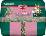 All Natural Timothy Hay plus Rose & Thyme for Guinea Pigs, Rabbits & Other Small Animals, 24 Ounce