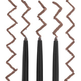 Mega Last Breakup Proof Retractable Eyeliner - Waterproof 16-Hour Long-Lasting Wear, Cruelty-Free & Vegan - Dark Brown