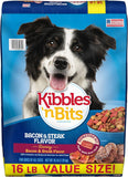 Savory Bacon & Steak Flavor Dry Dog Food, 16 Lb. Bag