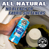 CWS_201_16 Microfiber Cleaning Cloth & Car Wash Towel Concentrated Cleaning Detergent, 16 Fl Oz, Orange Scent