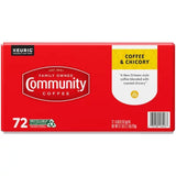 Community Coffee Coffee and Chicory Medium-Dark Roast Single Serve 72 Ct.