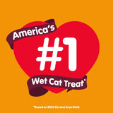 Delectables Squeeze up Interactive Lickable Wet Cat Treats for Adult & Senior Cats, Chicken & Tuna, 10 Count,5 Oz