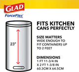 Tall Kitchen Trash Bags 13 Gallon, Gain Original Garbage Bags, Odorshield with Drawstring, 110 Count