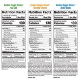 Sensible Portions Garden Veggie Straw, Variety Pack, 30 Pk.