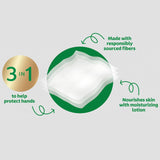 Lotion Facial Tissues with Coconut Oil, 4 Cube Boxes, 60 Tissues per Box, 3-Ply