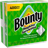 Paper Napkins, White, 400 Count