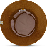 Women's Bucket Hat, Corduroy Cotton Packable Travel, Wide Brim Summer Hat