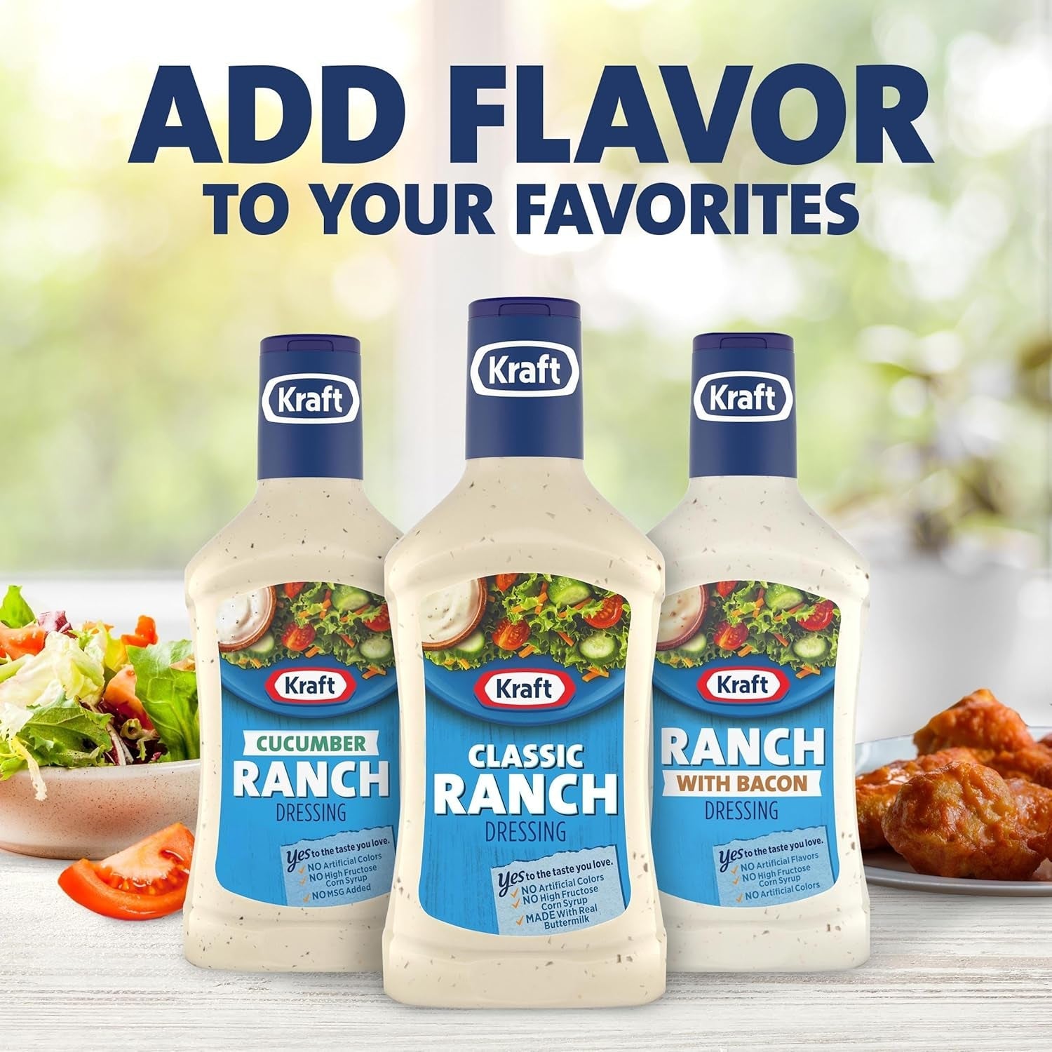 Classic Ranch Dressing, 16 Fl Oz Bottle