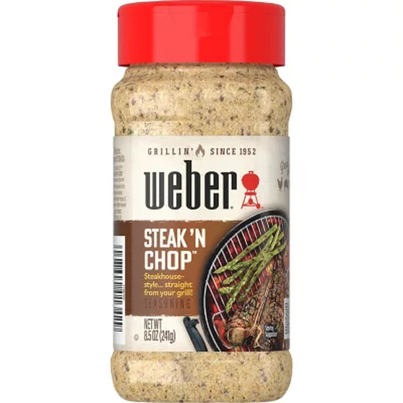 Weber Steak 'N Chop Seasoning 8.5 Oz.
