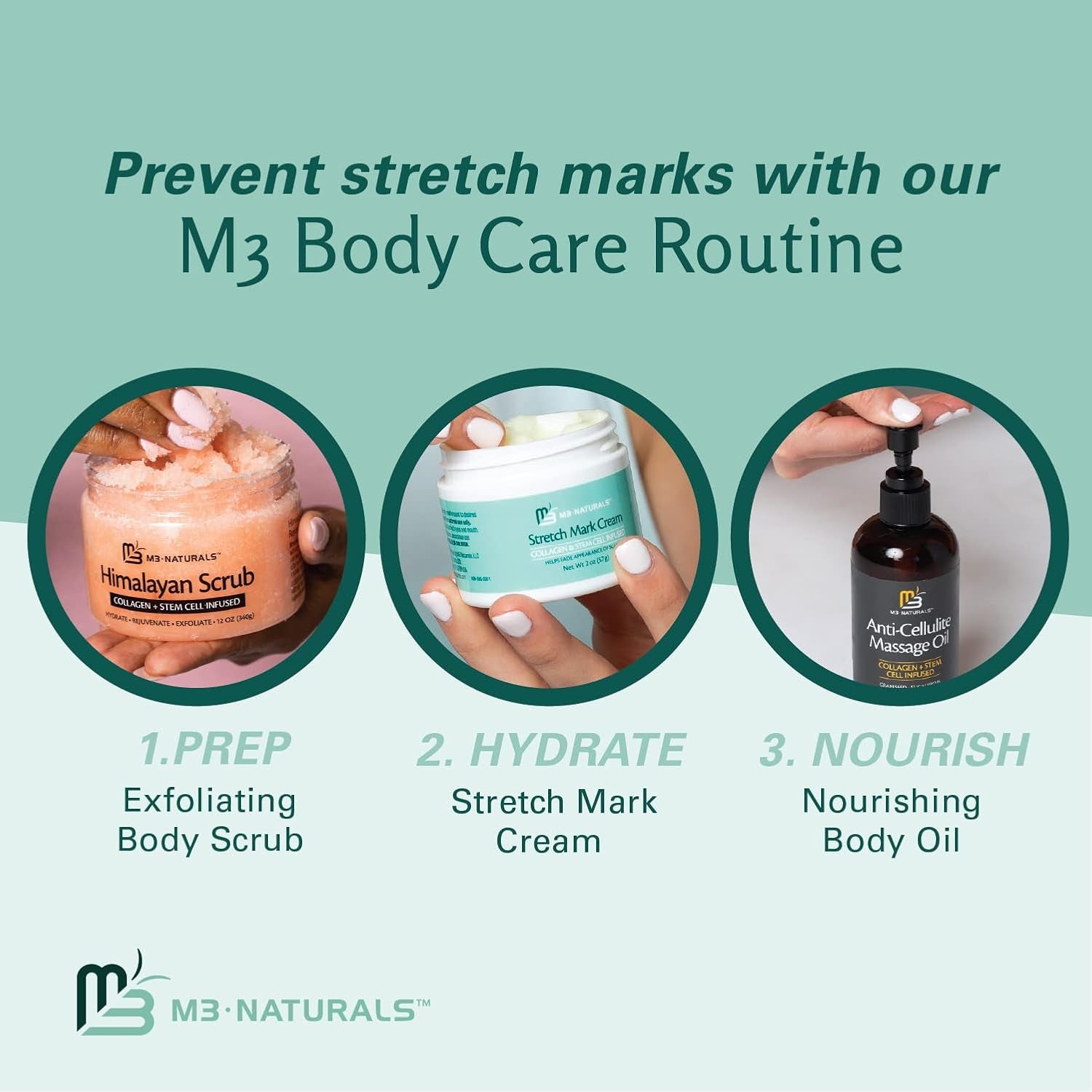 Stretch Mark Cream Infused with Collagen & Stem Cell Maternity Skincare Oil Removes Stretch Mark Prevention & Scar Remover Lotion Green Tea Extract & Raspberry Ketones by