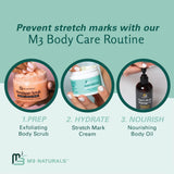Stretch Mark Cream Infused with Collagen & Stem Cell Maternity Skincare Oil Removes Stretch Mark Prevention & Scar Remover Lotion Green Tea Extract & Raspberry Ketones by
