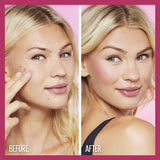 Cheek Heat Gel-Cream Blush Makeup, Lightweight, Breathable Feel, Sheer Flush of Color, Natural-Looking, Dewy Finish, Oil-Free, Nude Burn, 1 Count