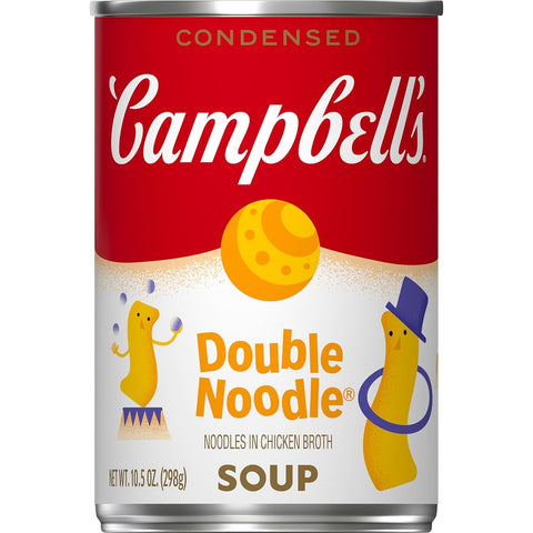 Campbell’S Condensed Kids Double Noodle Soup, 10.5 Oz Can