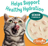 Lickable Grain Free Cat Treats Made with Real Tuna and Intended as a Complement to Your Senior Cat'S Complete and Balanced Diet - (Pack of 8) 1.2 Oz. Tubs